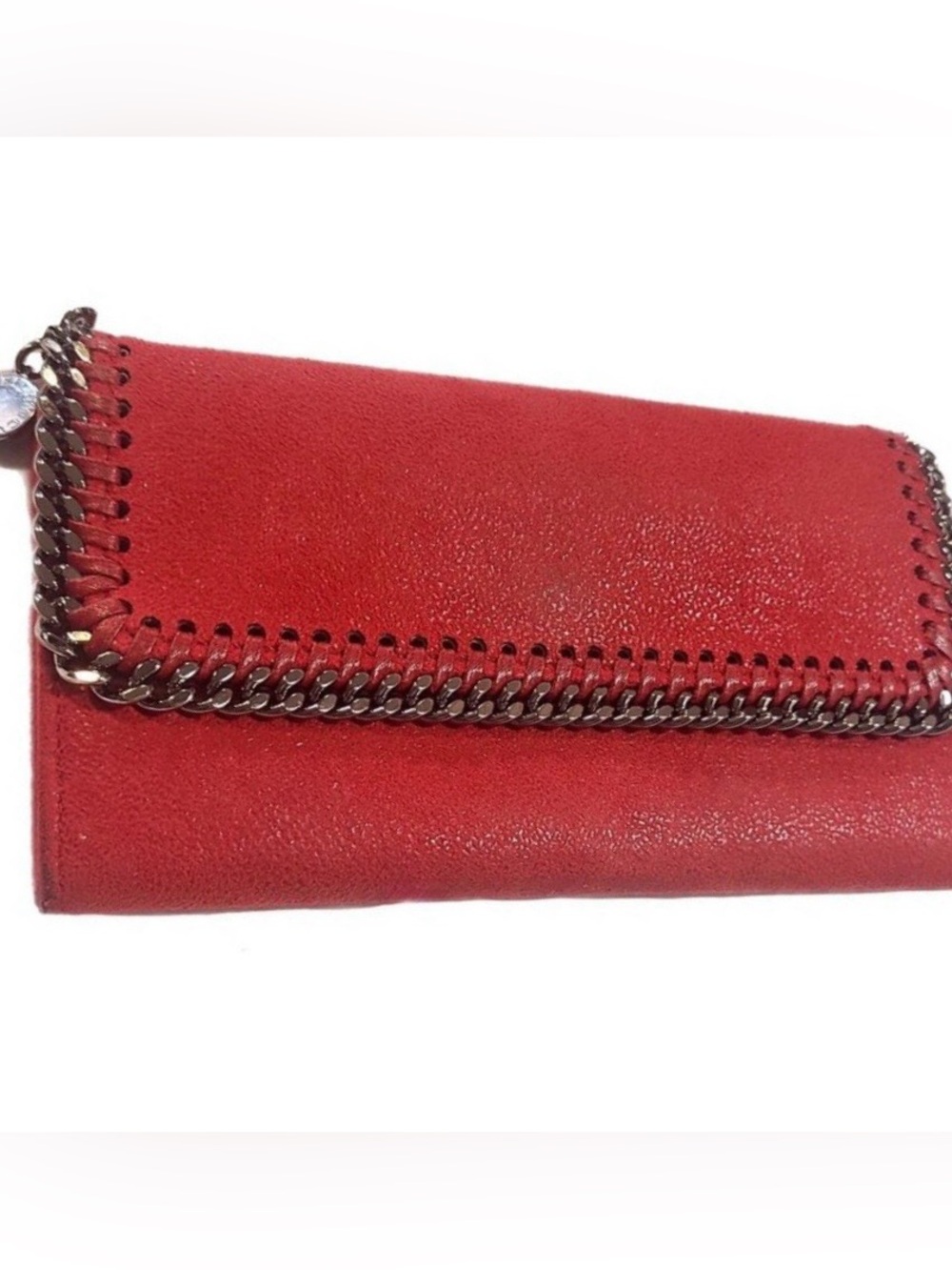 Stella McCartney Red Falabella Wallet